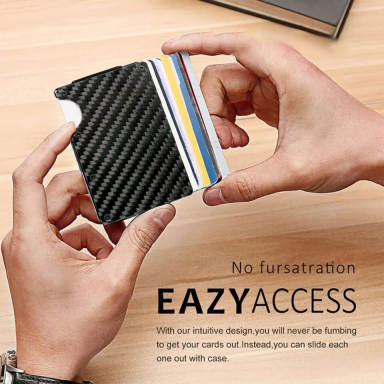 Minimalist- RFID Carbon Fiber Wallets