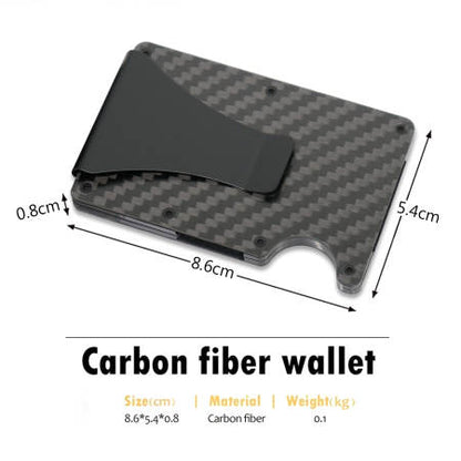 Minimalist- RFID Carbon Fiber Wallets